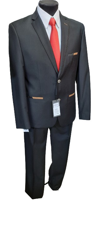 

Мужской костюм West-Fashion А-193 черный .182, Мужской костюм West-Fashion А-193 черный 50.182