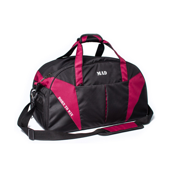 

Спортивная сумка с карманом для обуви 42L Cross Porter черный с бордовым от MAD