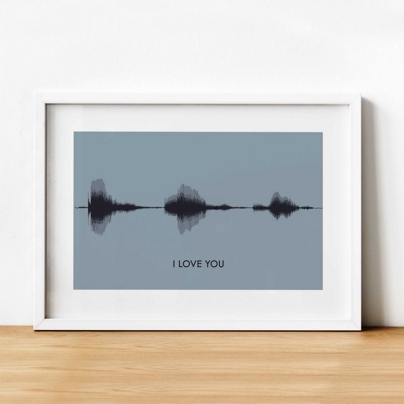 

Постер "I LOVE YOU" А3 BeriDari (6364) blue-violet