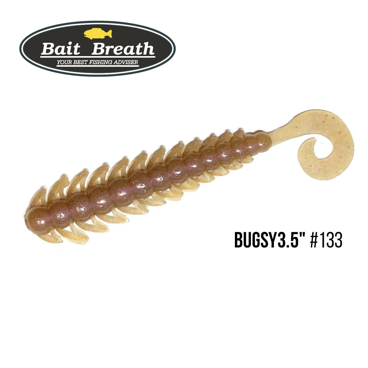 

Приманка Bait Breath BUGSY 3,5'' (8шт.) (133 Purple Winny)