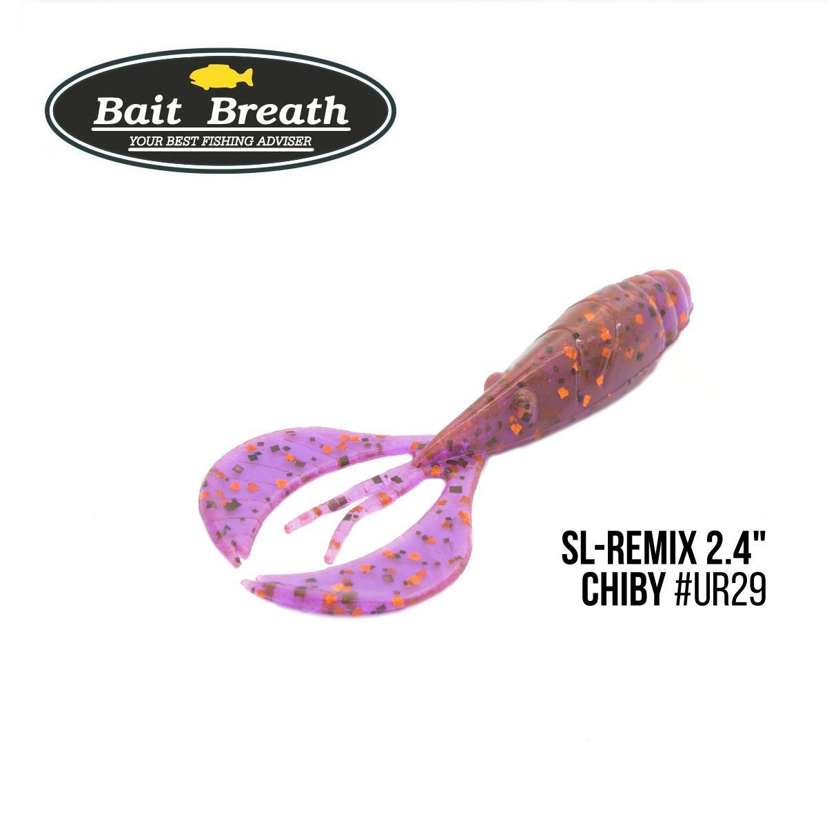 

Приманка Bait Breath SL-Remix Chiby 2,4'' (10 шт) (Ur29)