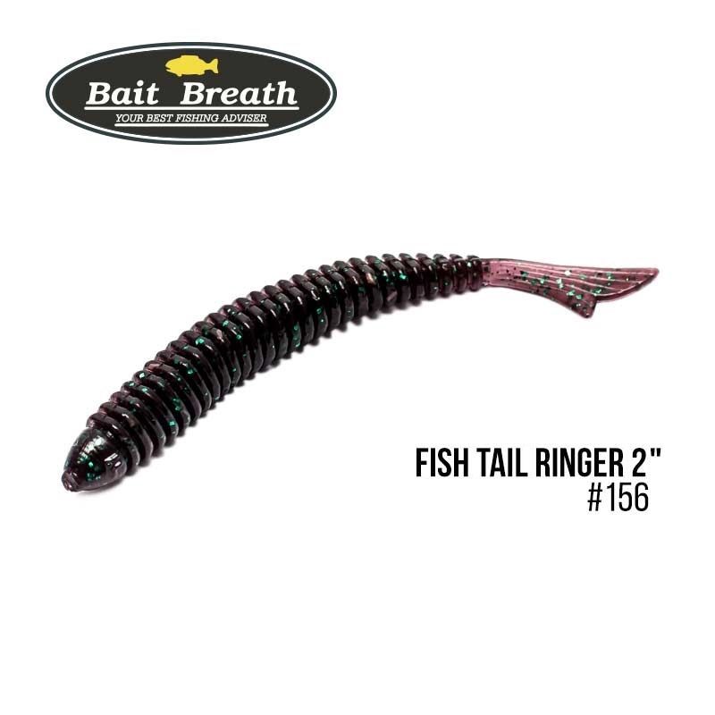 

Приманка Bait Breath U30 Fish Tail Ringer 2'' (10шт.) (156 Junebug/Green)