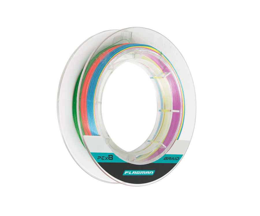 

Шнур спінінговий FLAGMAN PE X-8 BRAID #0.8 0.148 mm 150m (115690)