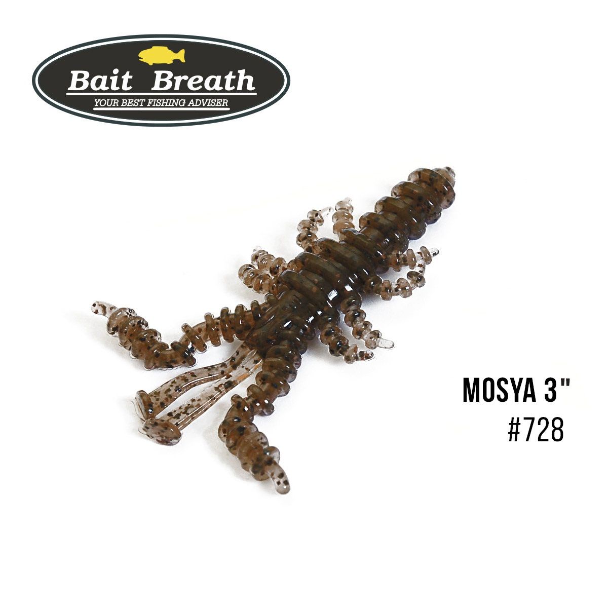

Приманка Bait Breath U30 Mosya 3'' (6шт.) (728 TENAGA)