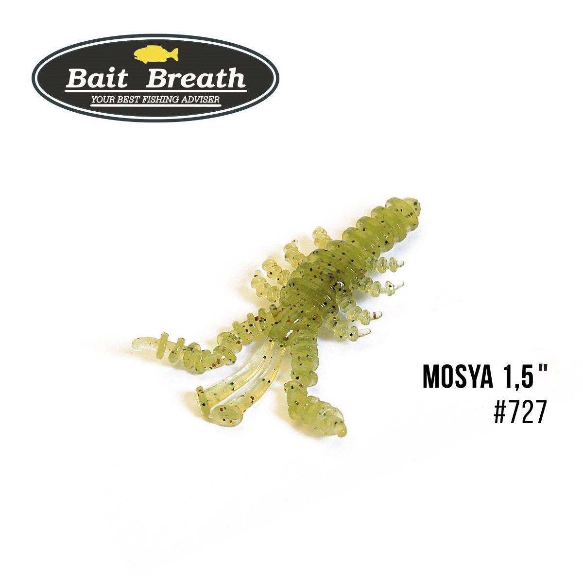 

Приманка Bait Breath U30 Mosya 1,5'' (14 шт.) (#727 Numa Ebi)