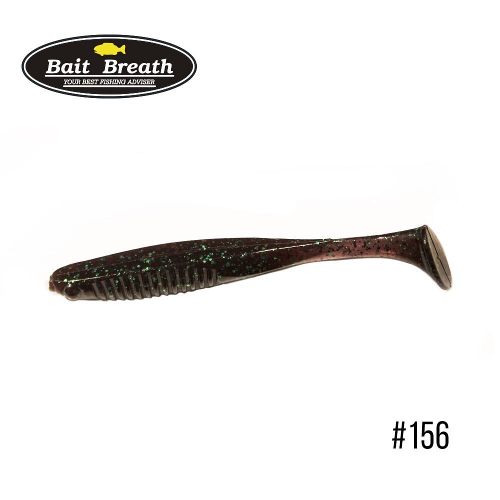 

Приманка Bait Breath E.T.Shad 2,8'' (8 шт) (156 Junebug / Green)
