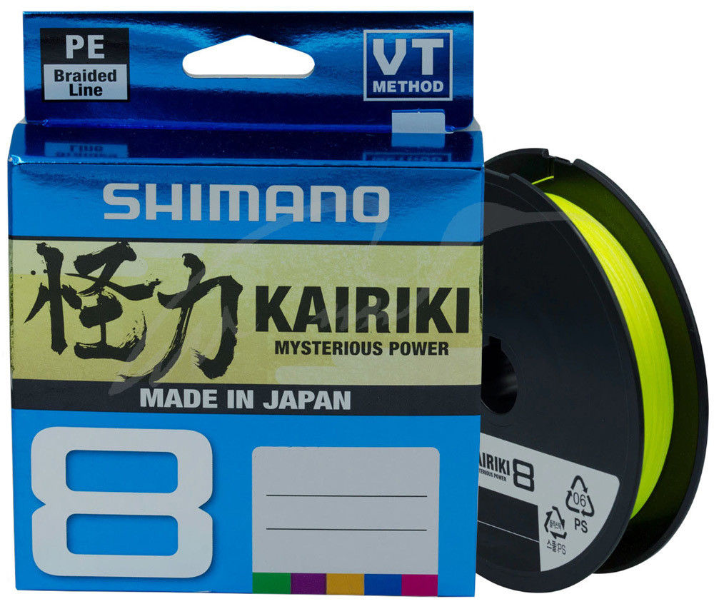 

Шнур Shimano Kairiki 8 PE (Yellow) 150m 0.19mm 12.0kg (116725)