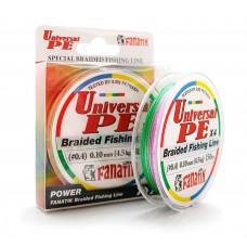 

Шнур FANATIK Universal PE X4 150 м. (#0.4) 0,10 VARICOLOURED (84972)