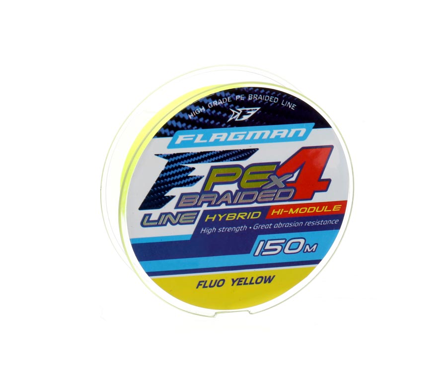 

Flagman PE Hybrid F4 150m FluoYellow 0.16mm (117062)