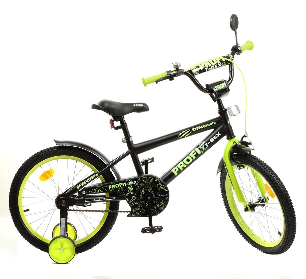 

Велосипед PROFI 18" Dino SKD75 Y1871-1 Black / Lime mat (Y1871-1)