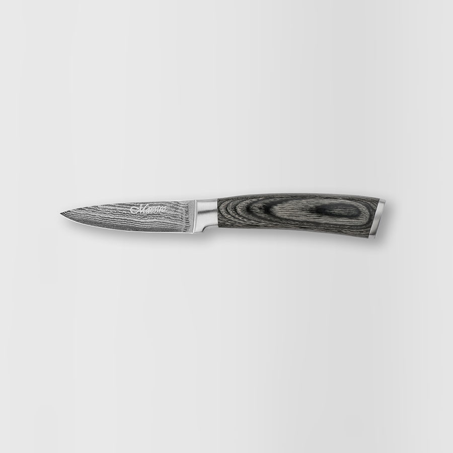 

Кухонный нож Maestro Damascus Steel для овощей 80 мм (MR-1484)