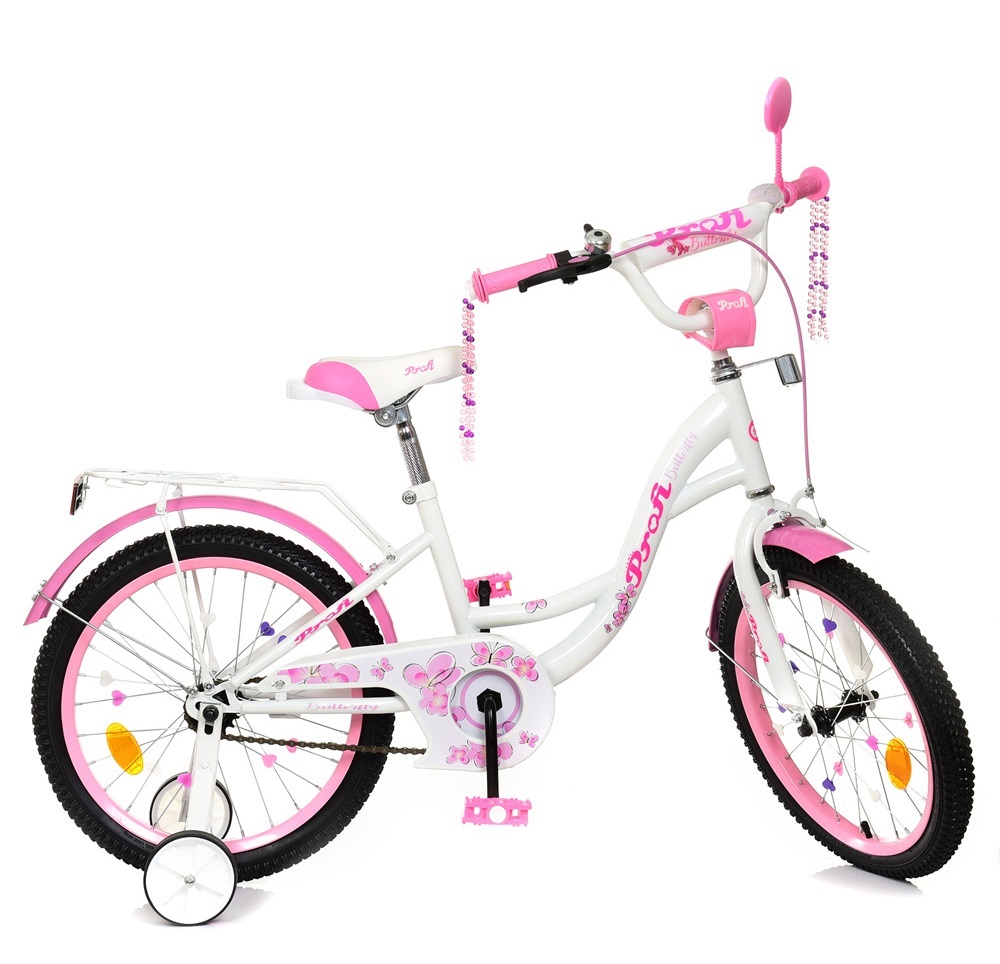 

Велосипед PROFI 18" Butterfly New SKD75 Y1825-1 White / Pink (Y1825-1)