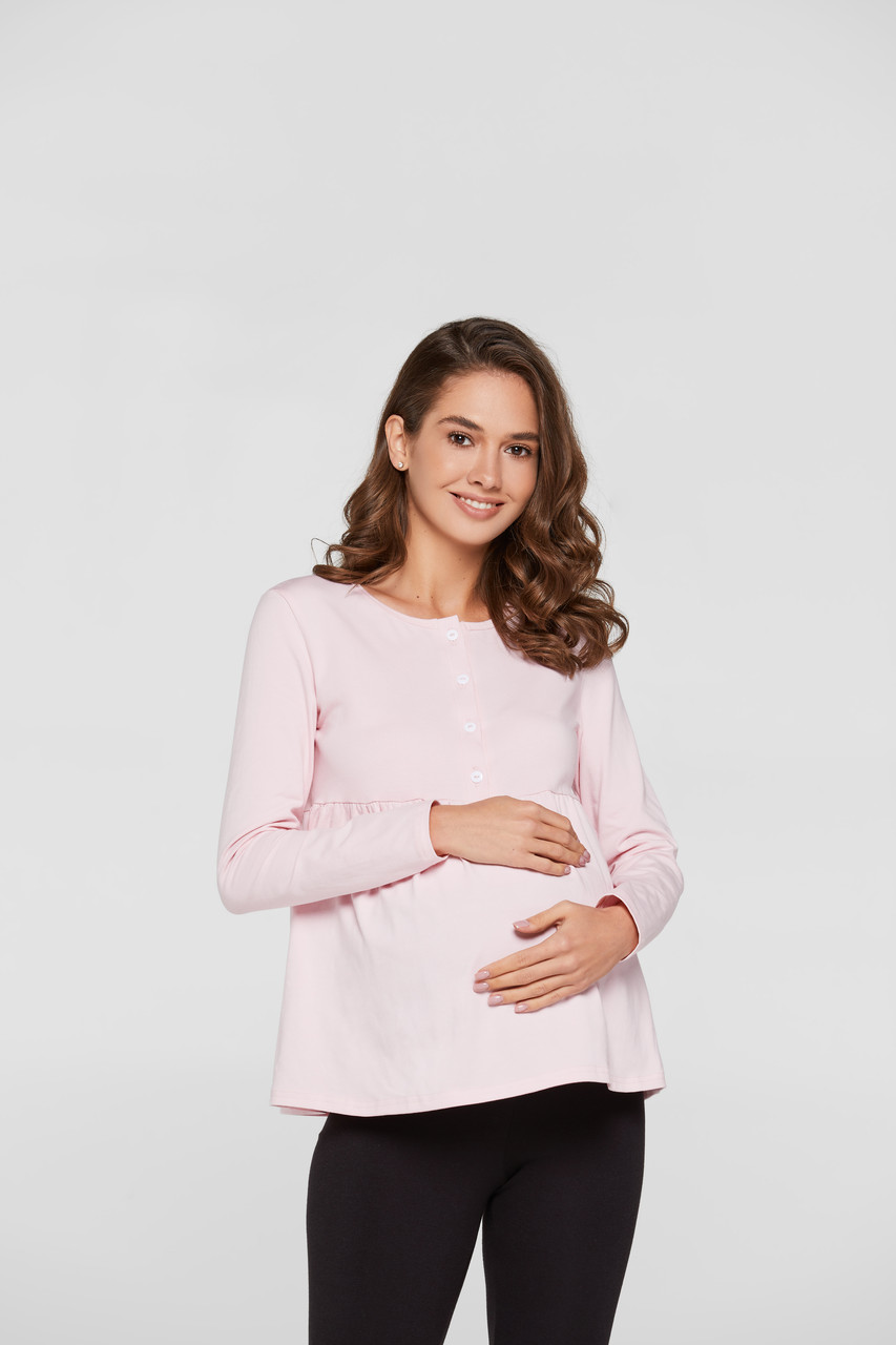 

Кофта для беременных и кормящих мам Lullababe Tallinn Розовый, Кофта для беременных и кормящих мам Lullababe Tallinn Розовый XL