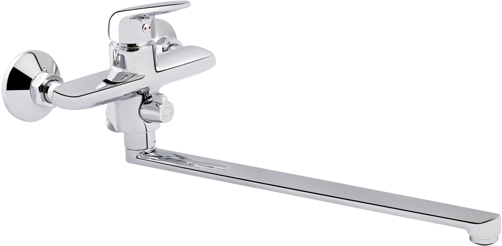 

Смеситель для ванны QTAP Olsava 3212107GC Хром