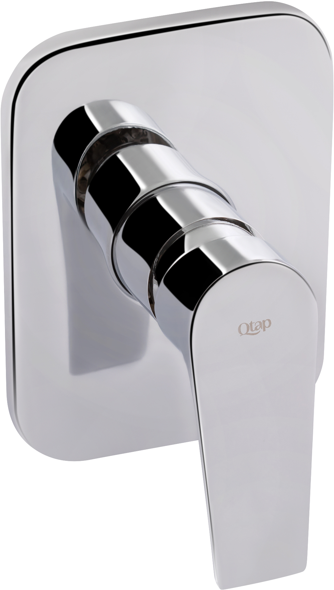 

Смеситель скрытого монтажа для душа QTAP Stenava 6045102C Хром