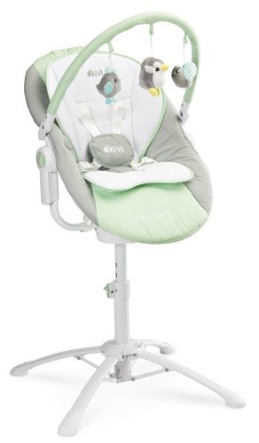 

Стульчик для кормления 3 в 1 Caretero Kivi Mint
