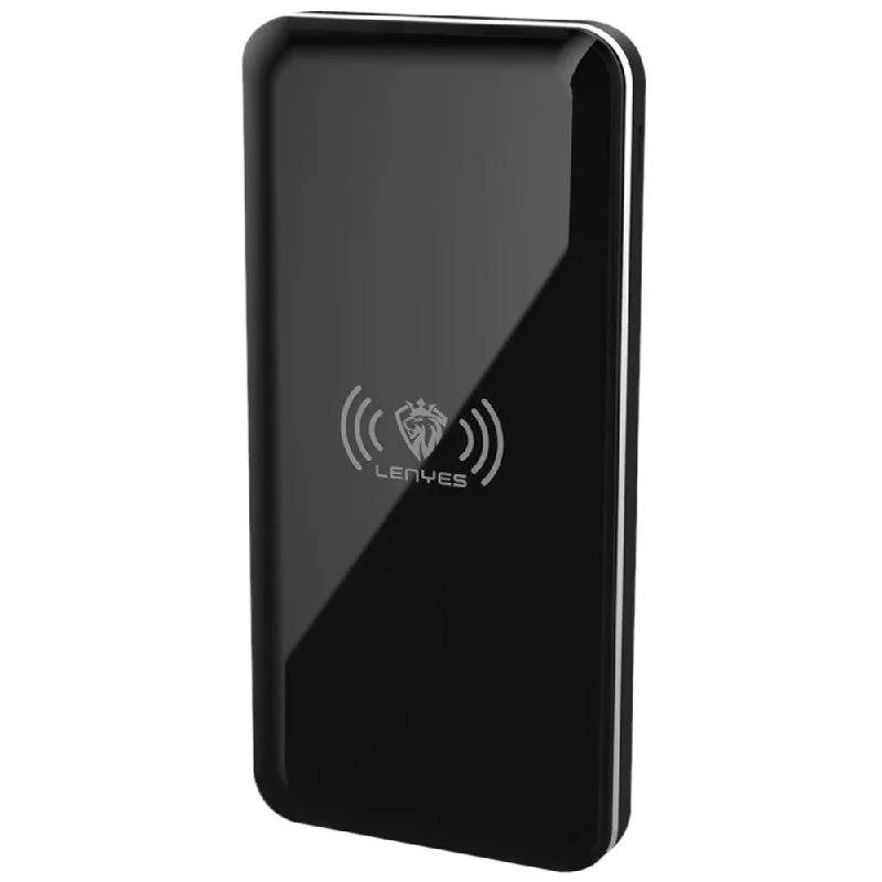 

Портативная Универсальная батарея с Беспроводным зарядным устройством LENYES PW015 Черный
