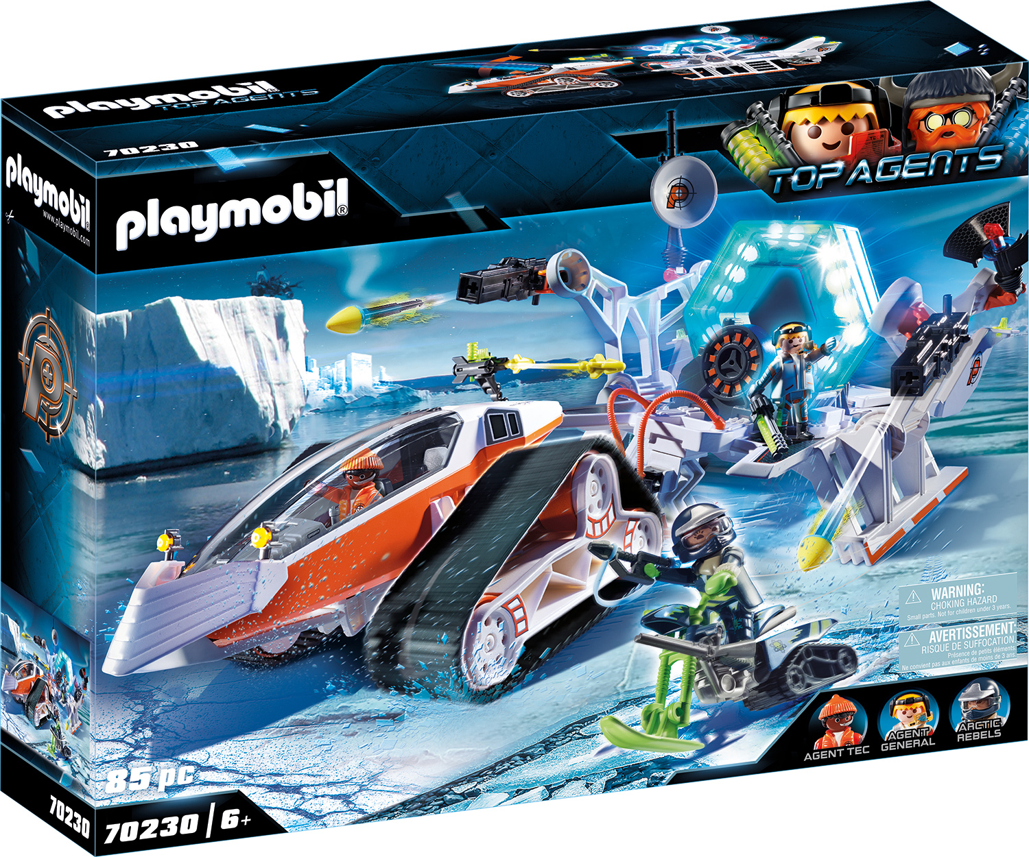 

Игровой набор Playmobil 70230 Команда шпионов на санях (4008789702302)