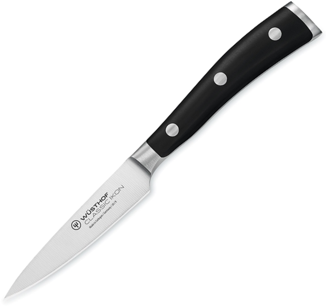 

Нож для очистки овощей Wuesthof Classic Ikon 9 см Черный