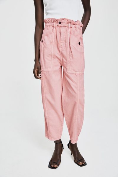 

Джинсы Zara 2XL Персиковые (1203-312)