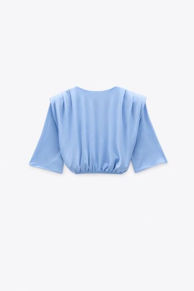 

Топ Zara S голубой (1203-366)