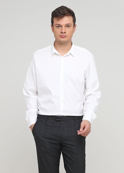 

Рубашка H&M 2XL Белая (1084-729)