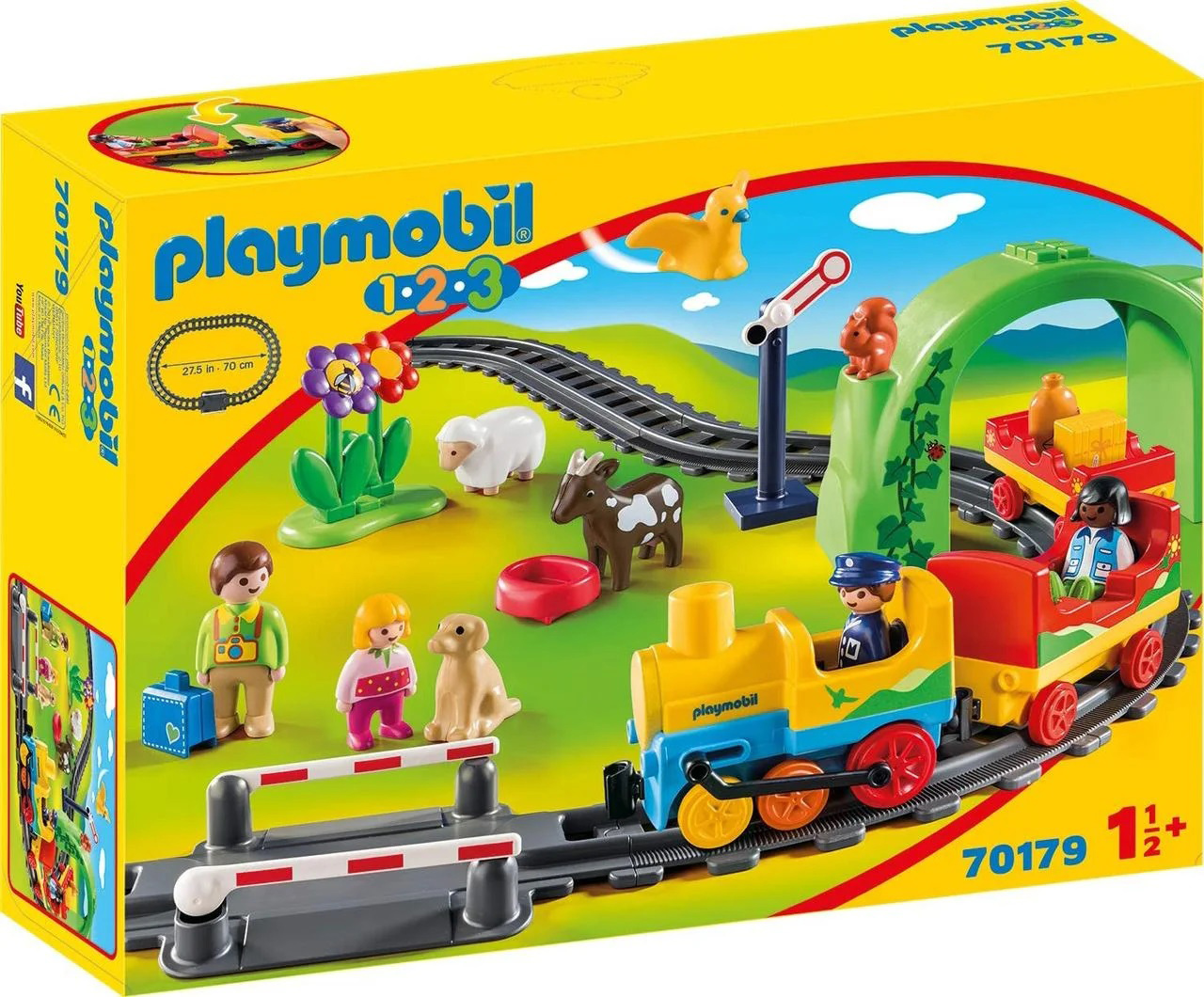 

Игровой набор Playmobil 70179 Моя первая железная дорога (4008789701794)
