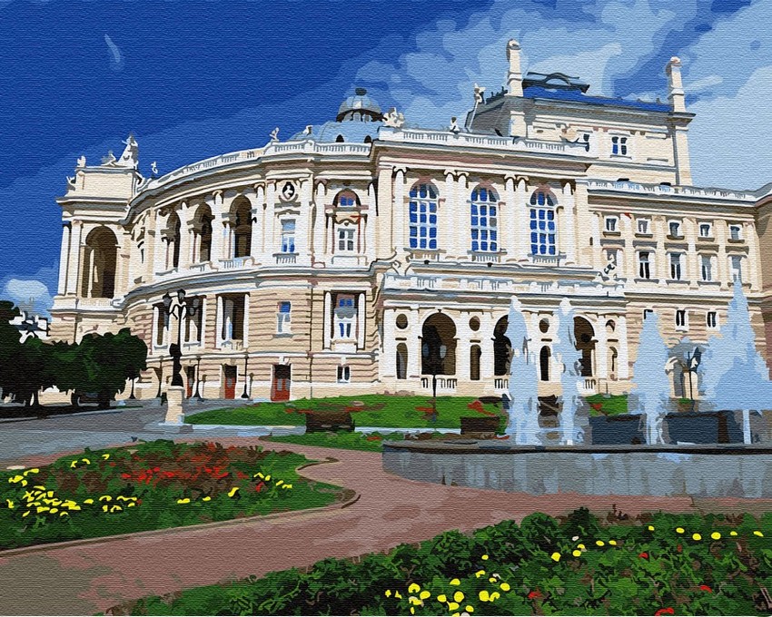 

Картина по номерам Brushme 40х50 Одесский оперный театр (GX30156) (0098-270)