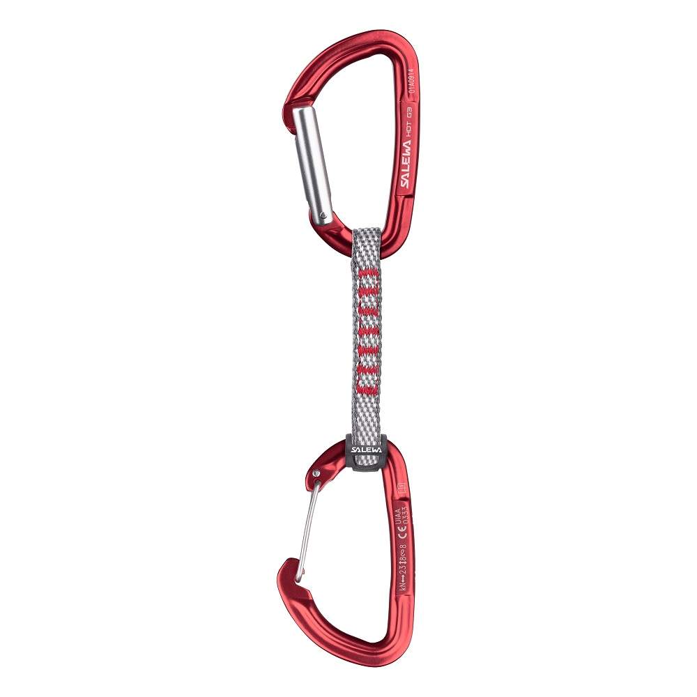 

Відтяжка Salewa Hot G3 Dyneema straight/wire express set червона