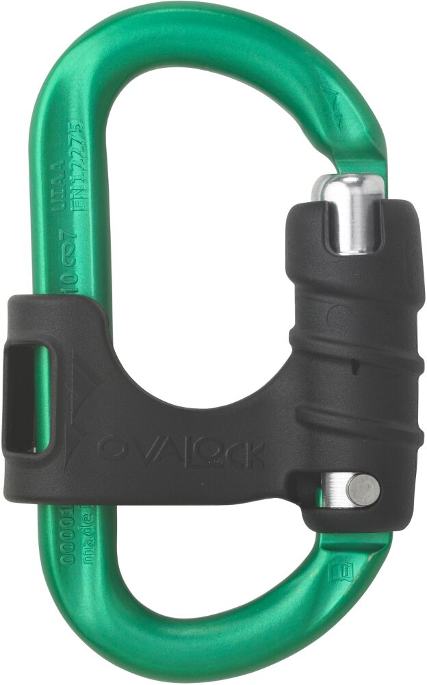

Карабін AustriAlpin Ovalo Ovalock KA65B-N зелений