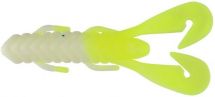 

Силикон GAMBLER Burner Craw 4" White Chartreuse Tail 7шт (128816)