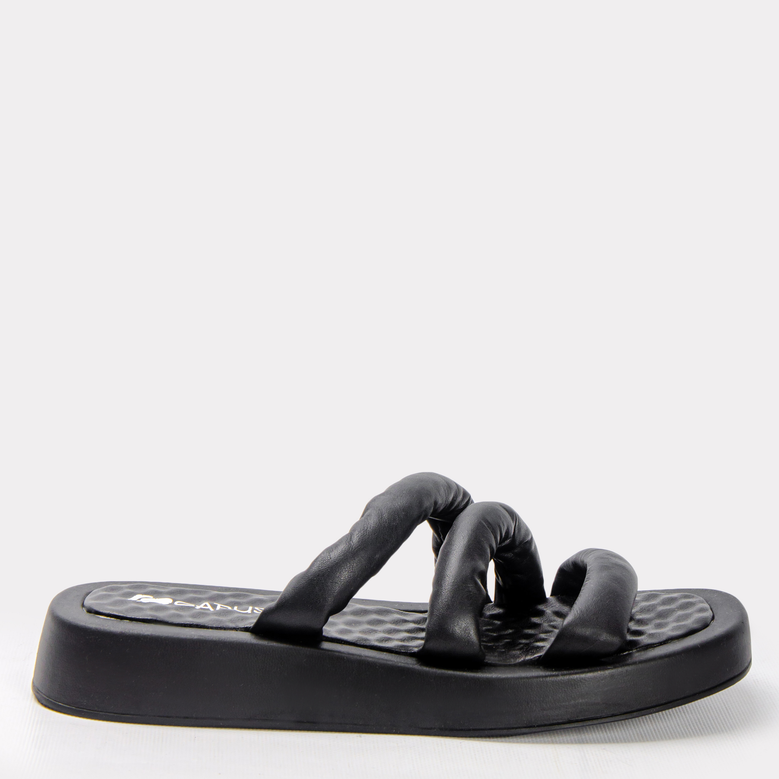 

Шлепанцы Caruso Shoes 21-00492 37 24 см Черные