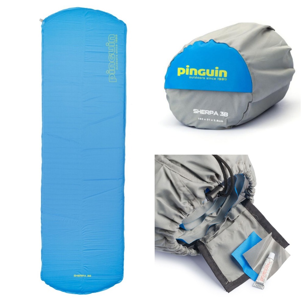 

Самонадувающийся коврик Pinguin Sherpa 38 Blue (PNG 705.Blue-38)