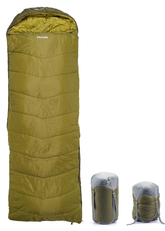 

Спальный мешок-одеяло Pinguin Blizzard PFM 190 (2020) Khaki Left Zip (PNG 239348)