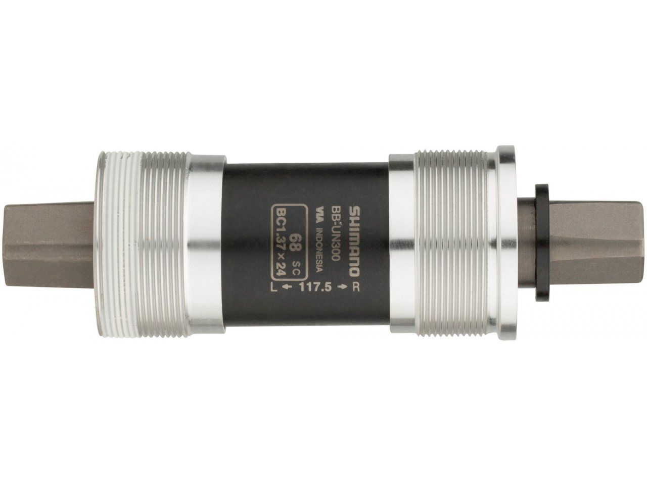 

Картридж каретки Shimano BB-UN300 под квадрат, 117,5 Х68мм (BBC-077)