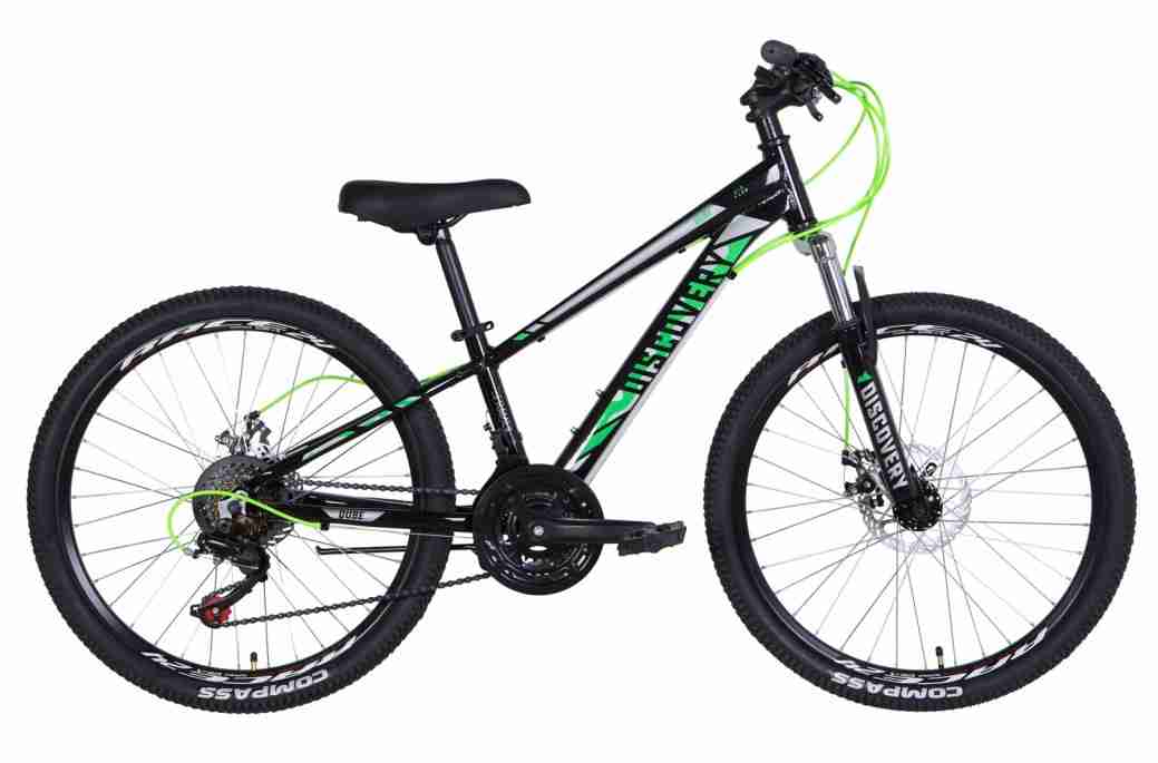 

Велосипед AL 24 "Discovery QUBE DD, рама 11,5" черный / зеленый (OPS-DIS-24-267)