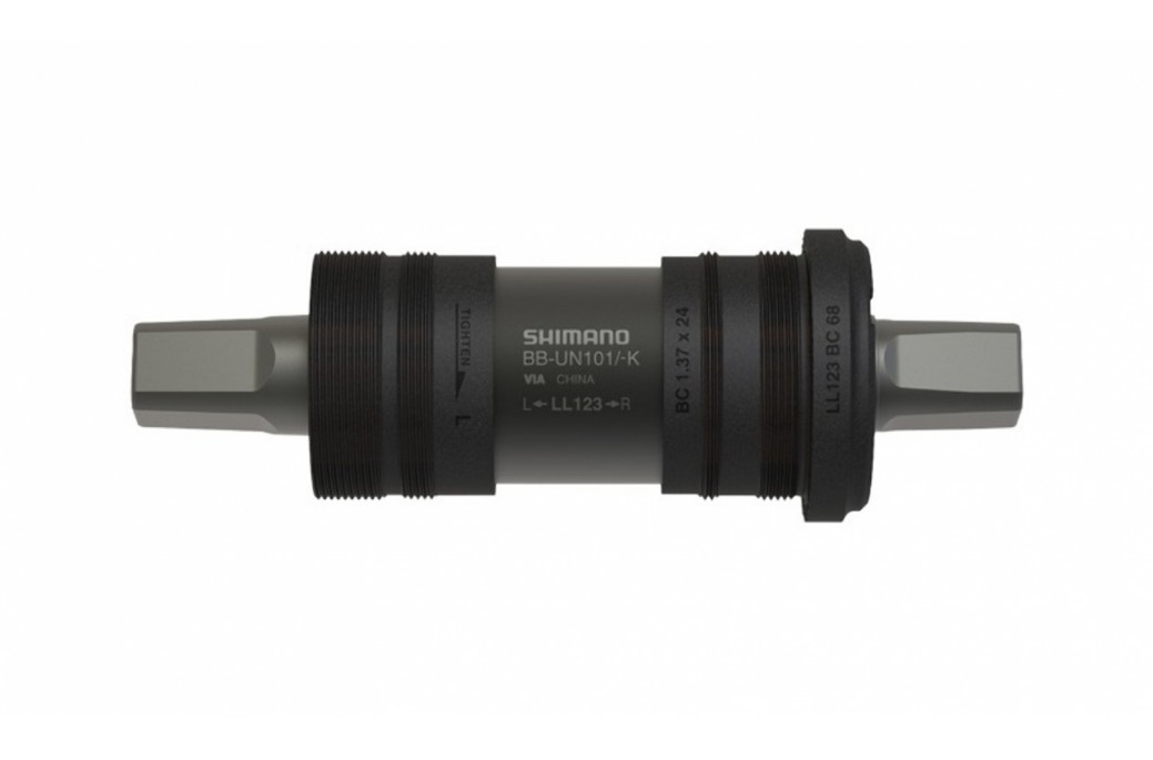 

Каретка Shimano BB-UN300 под квадрат, 122,5Х68мм, чорний (BBC-076)