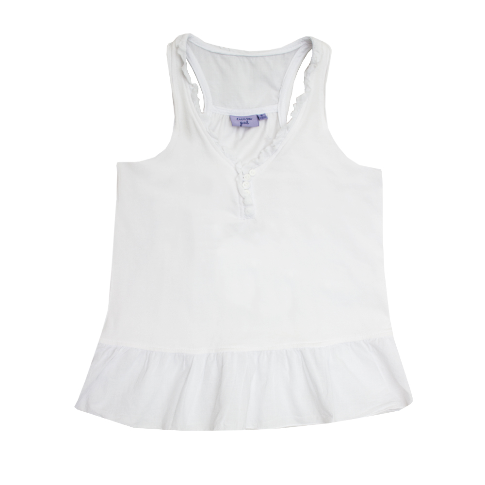 

Майка Losan Creem girls (114-1018AB/001) Белый 16 Years-166 см