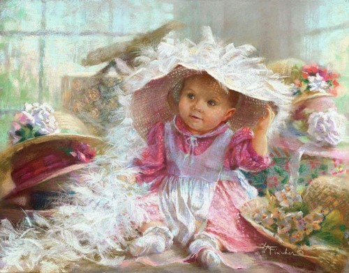 

Набор алмазная мозаика стразами Девочка красавица 30х40см