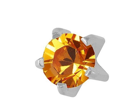 

Серьги-иглы Studex для прокола ушей крапан R111W топаз 3мм