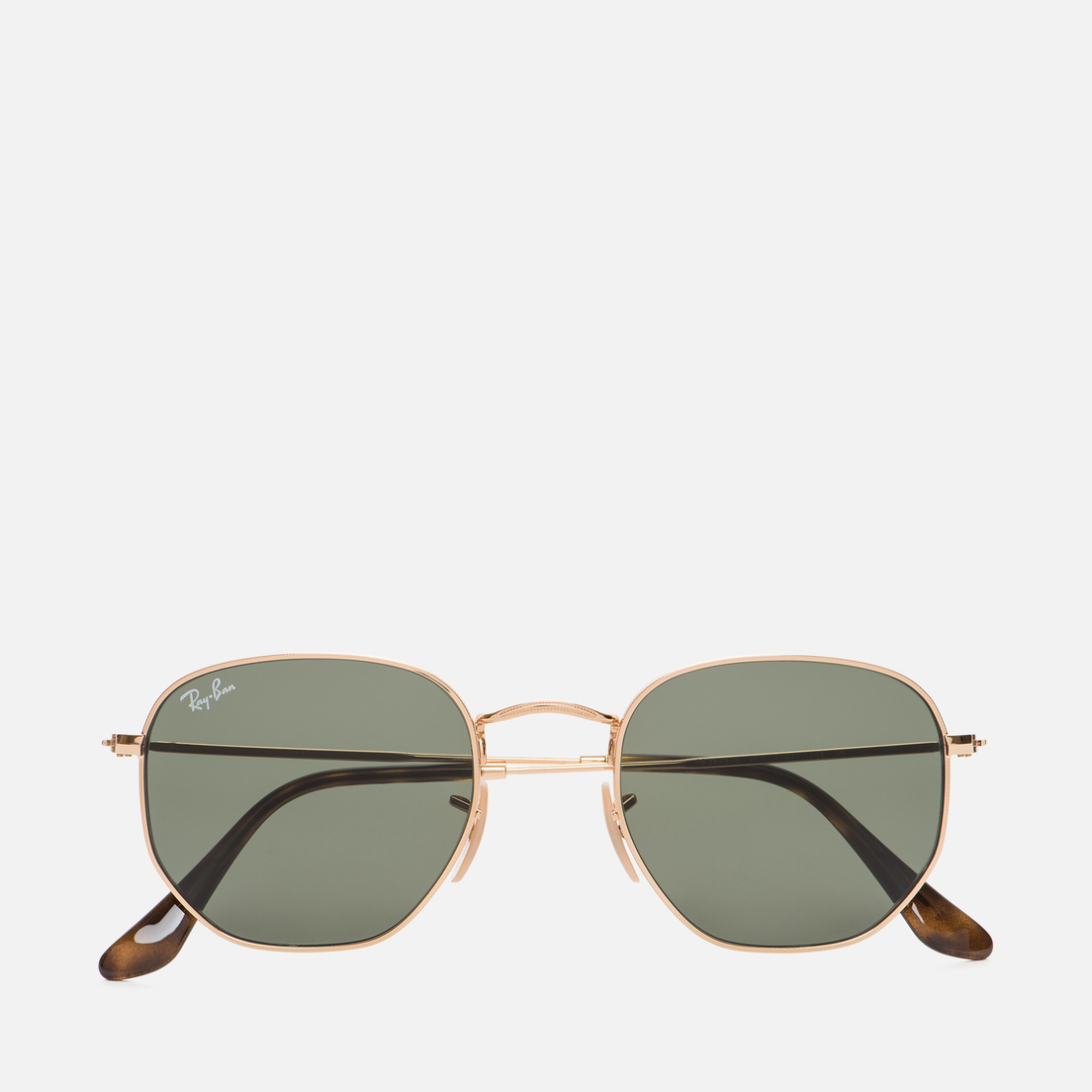 

Cолнцезащитные очки Ray-Ban Hexagonal Flat Lenses RB 3548N (001 Gold)