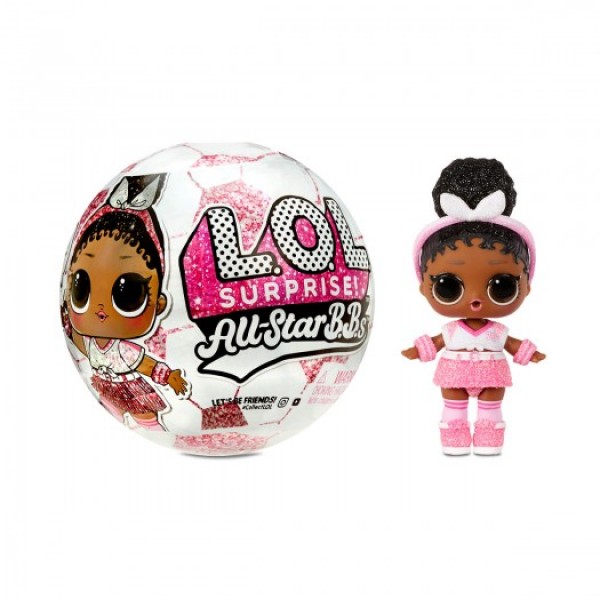 

Игровой набор с куклой L.O.L. SURPRISE! серии "All-Star B.B.s" S3 - ФУТБОЛИСТКИ N (в асс., в диспл.)