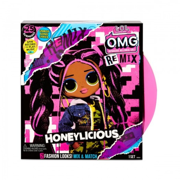 

Игровой набор с куклой L.O.L. SURPRISE! серии "O.M.G. Remix" - МИЛАШКА N