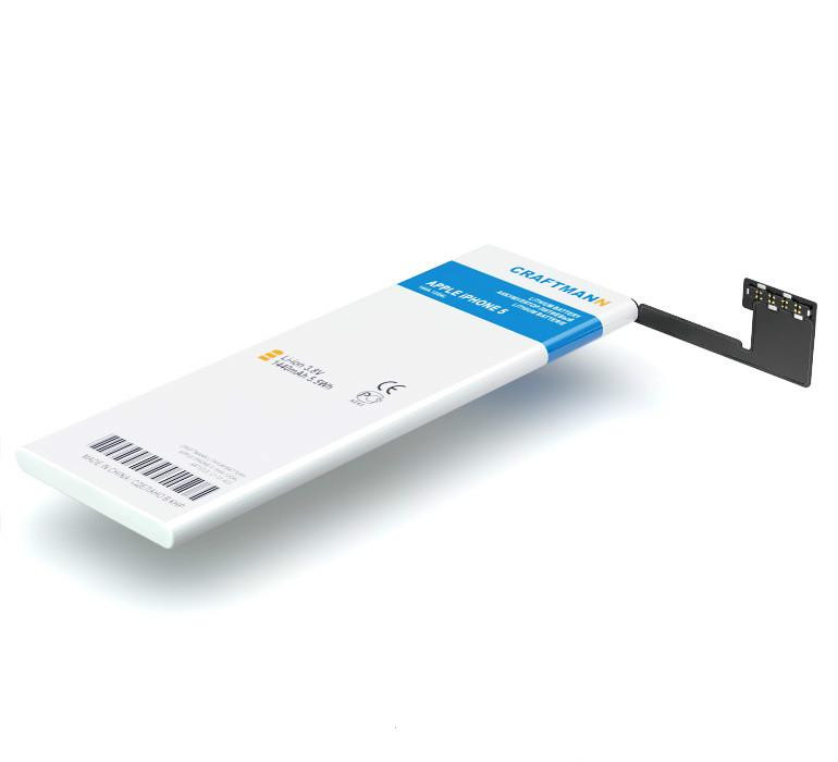

Аккумулятор Craftmann APPLE 616-0610 iPHONE 5 1600mAh