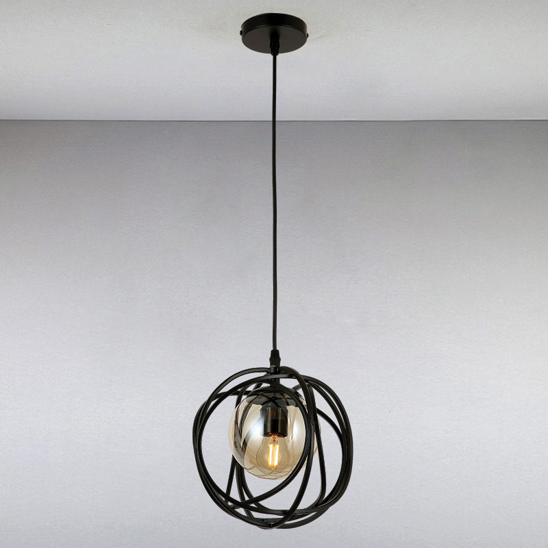 

Люстра подвесная Light House LS-13912/1 BK черная