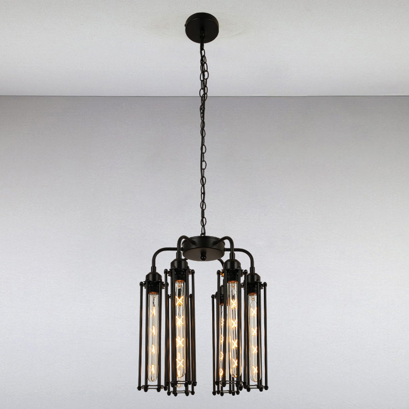

Люстра подвесная Light House LS-13928/6 BK черная