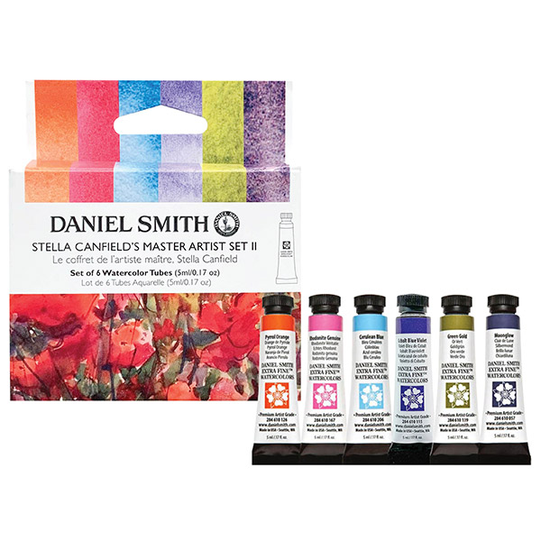 

Набор акварели в тубах Daniel Smith Stella Canfield Set 2 6x5мл