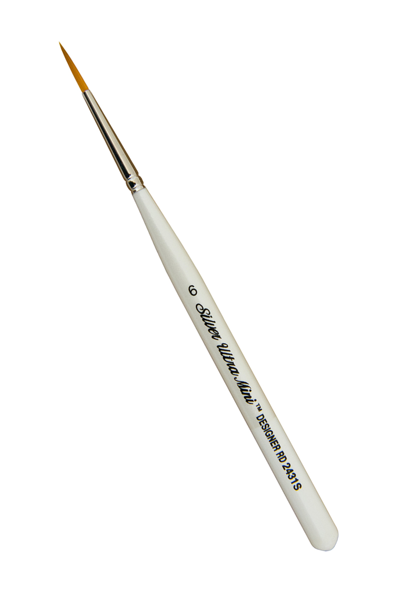 

Кисть Silver Brush Ultra Mini 2431S № 6 (3 мм) круглая