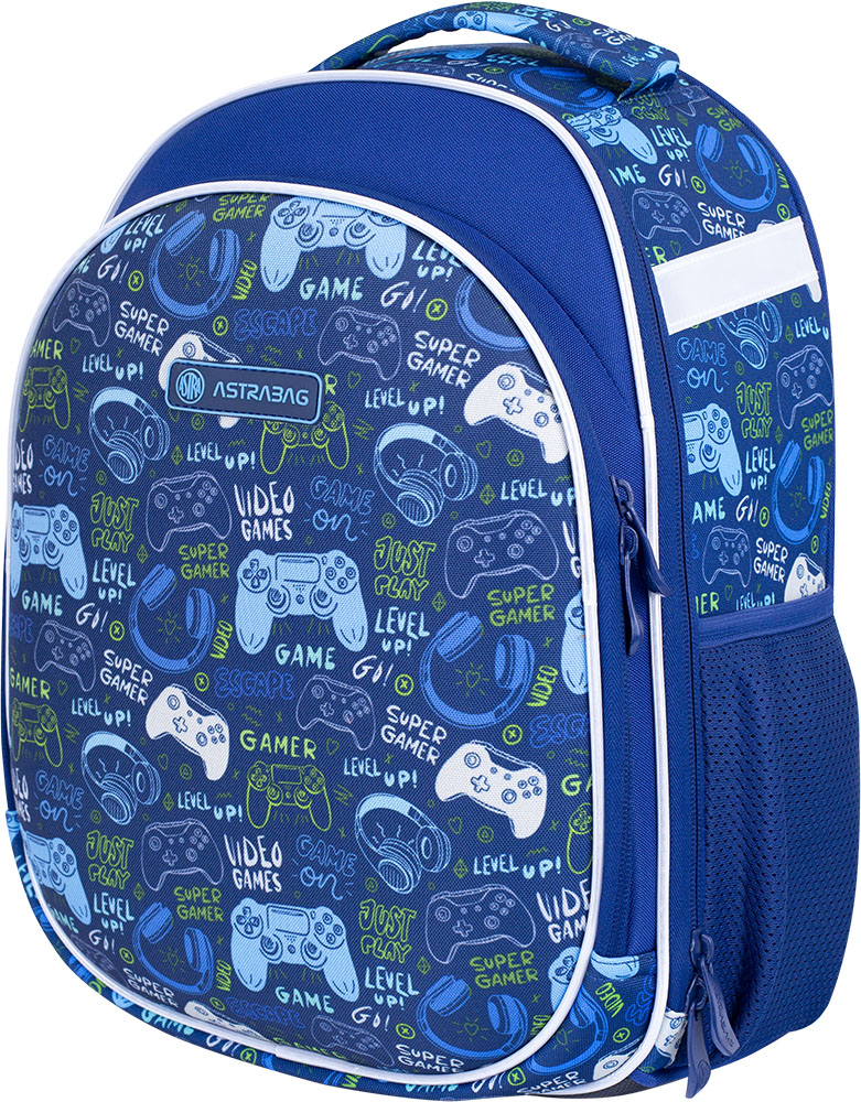 

Рюкзак каркасный школьный Astrabag AS1 Game GO 39x30x17 см 24 л (501021021)