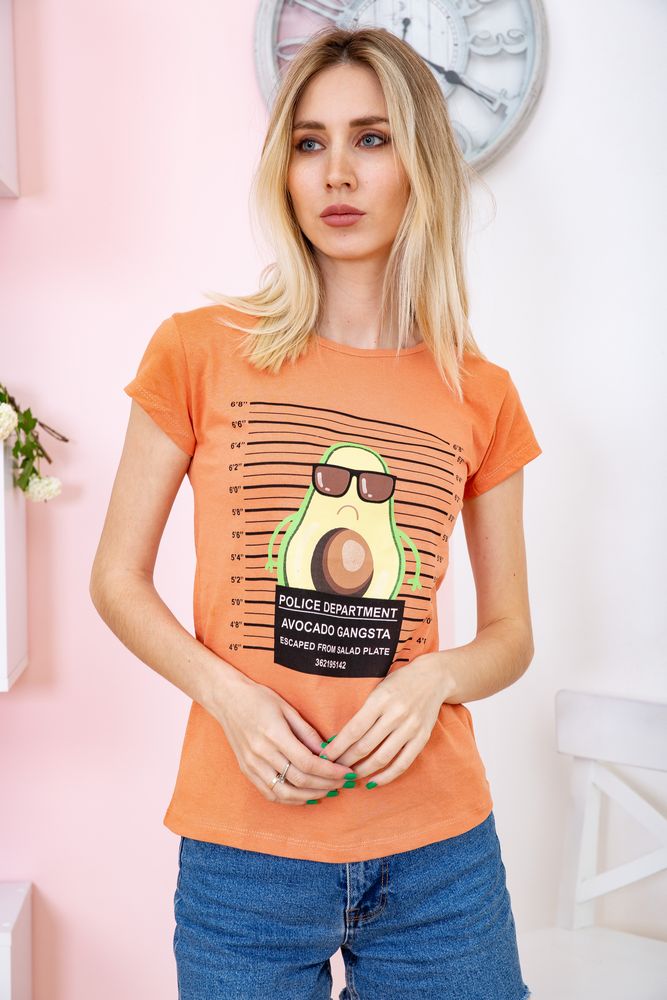 

Футболка женская цвет Оранжевый размер L FG_04170_08